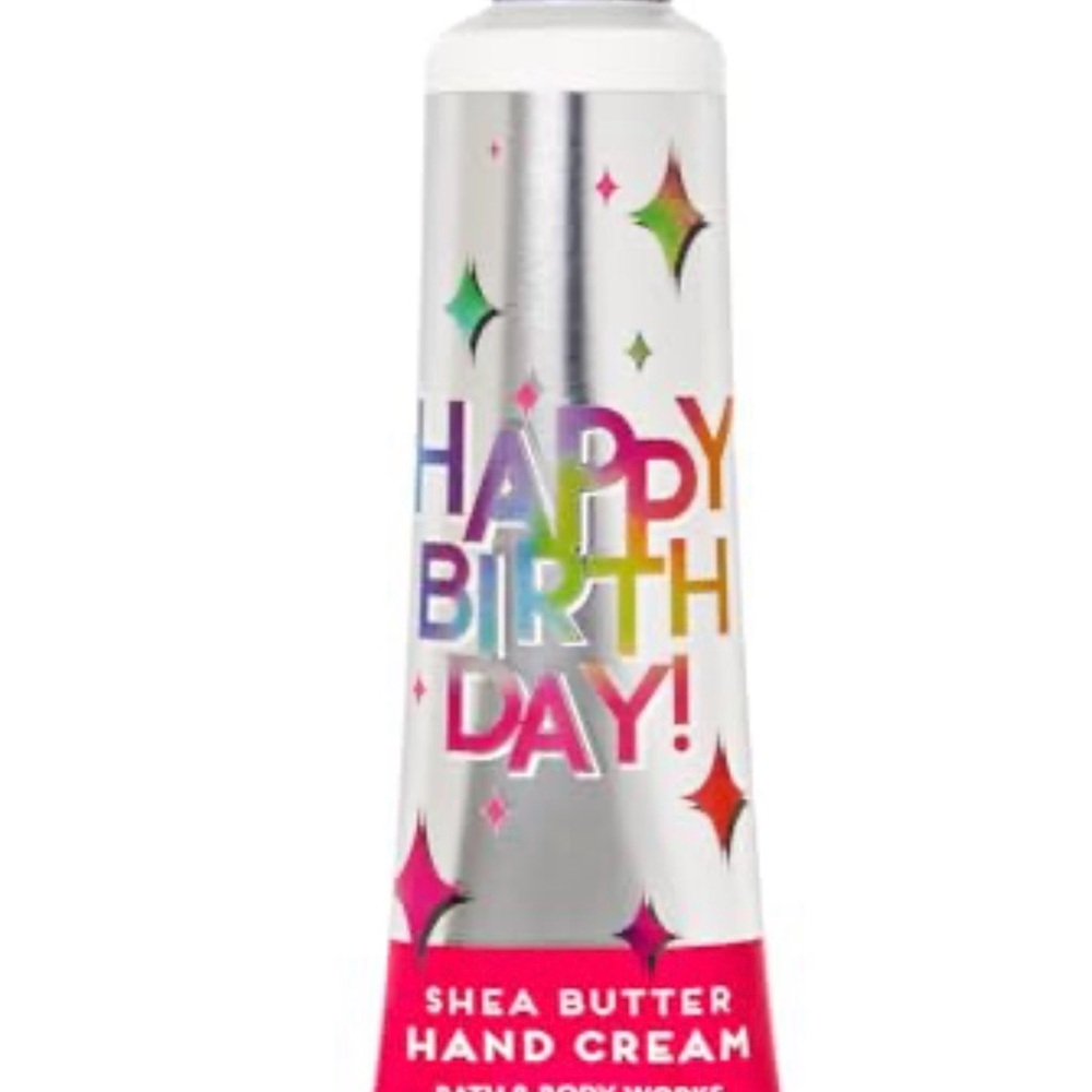 *NEW* Bath & Body Works Happy Birthday Body Cream & Hand Cream . 2.5 Oz & 1 Oz - Picture 3 of 10